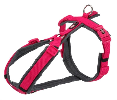 Trixie Hondentuig Premium Trekking Fuchsia / Grijs 53-64X2 Cm