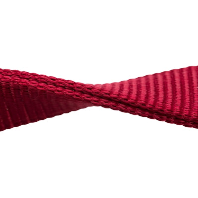Trixie Hondenriem Premium Dubbelgestikt Verstelbaar Rood 200X2 Cm