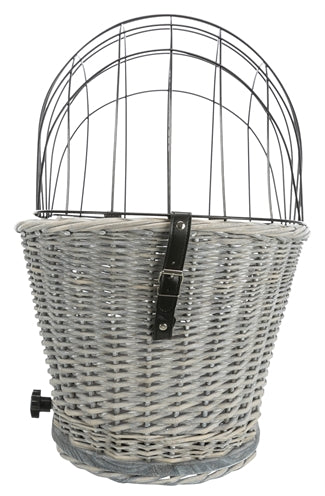 Trixie Fietsmand Bagagedrager Met Rooster Grijs 55X35X49 Cm