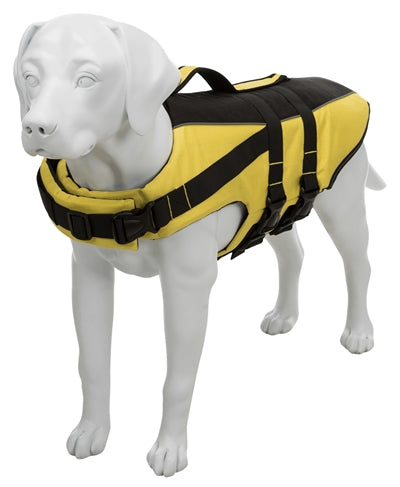 Trixie Zwemvest Geel / Zwart L 50-80X55 Cm