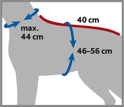 Trixie Badjas Hond Badstof Grijs 40 Cm