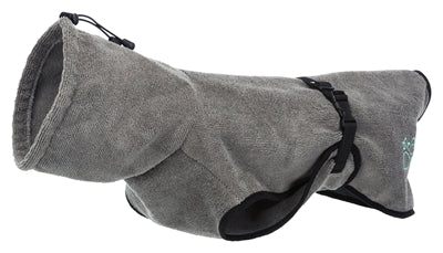 Trixie Badjas Hond Badstof Grijs 75 Cm