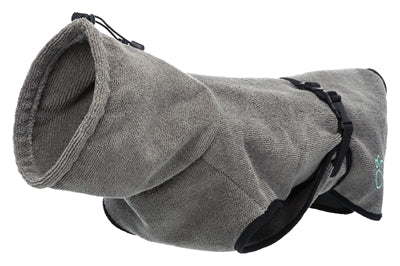Trixie Badjas Hond Badstof Grijs 75 Cm