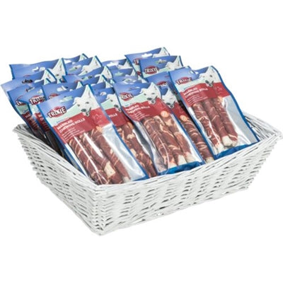 Trixie Denta Fun Marbled Beef Chewing Rolls 17 Cm 3 St 140 Gr