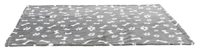 Trixie Hondendeken Kenny Fleece Bot / Pootjes Grijs 100X75 Cm