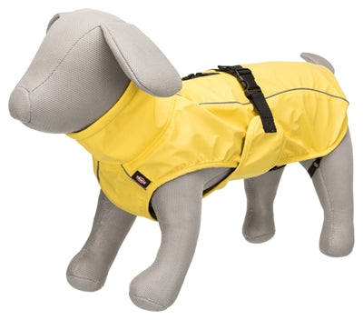 Trixie Regenjas Hond Vimy Geel Rug 25 Cm Buik 20-32 Cm