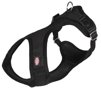 Trixie Hondentuig Touring Comfort Soft Zwart 33-50X2 Cm