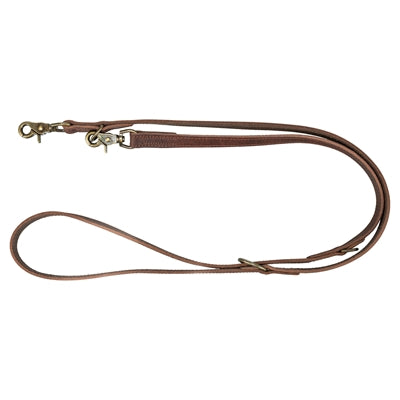 Trixie Hondenriem Rustic Verstelbaar Vetleer Donkerbruin 200X2 Cm