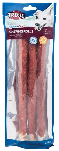 Trixie Denta Fun Duck Chewing Rolls 28 Cm 250 Gr