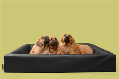 Bia Bed Hondenmand Original Square Zwart Bia-3 70X60X15 Cm