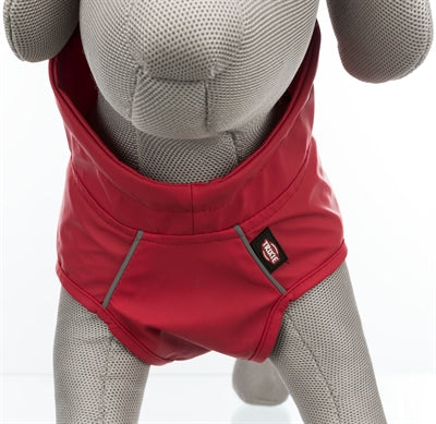 Trixie Regenjas Hond Vimy Rood Rug 45 Cm Buik 44-56 Cm