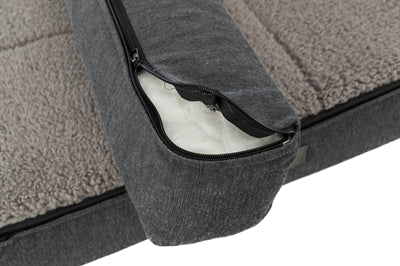 Trixie Vital Hondenmand Sofa Bendson Orthopedisch Grijs 100X80 Cm