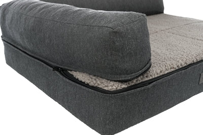 Trixie Vital Hondenmand Sofa Bendson Orthopedisch Grijs 100X80 Cm