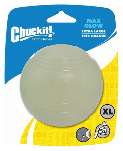 Chuckit Max Glow Bal Glow In The Dark Xl 8X8X8 Cm