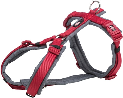 Trixie Hondentuig Premium Trekking Rood / Grijs S-M 44-53X2 Cm