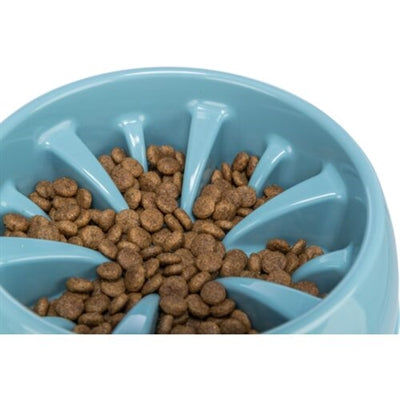 Trixie Voerbak Slowfeeding Kunststof / Tpr Assorti 20 Cm 800 Ml