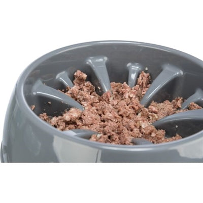 Trixie Voerbak Slowfeeding Kunststof / Tpr Assorti 20 Cm 800 Ml