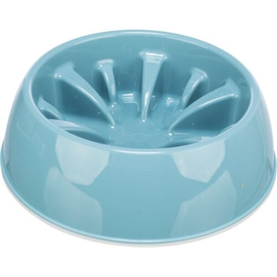 Trixie Voerbak Slowfeeding Kunststof / Tpr Assorti 25 Cm 1,4 Ltr