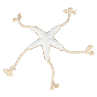 Trixie Be Nordic Zeester Jane Pluche / Touw Beige 32 Cm