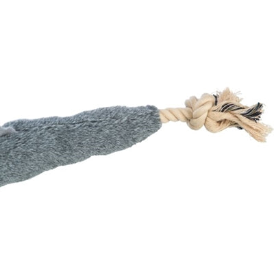 Trixie Be Nordic Aal Karl Pluche / Touw Grijs 94 Cm