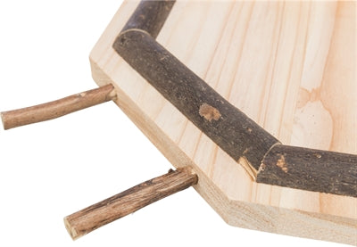 Trixie Landingsplaats Met Zitstokken Hout Naturel 19X19 Cm