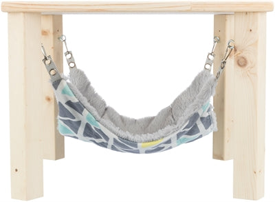 Trixie Schuilplaats Met Hangmat Sunny Assorti / Grijs 37X37X29 Cm