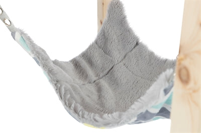 Trixie Schuilplaats Met Hangmat Sunny Assorti / Grijs 37X37X29 Cm