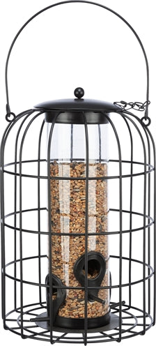 Trixie Voerdispenser Met Gaasbescherming Zwart 26X17X17 Cm