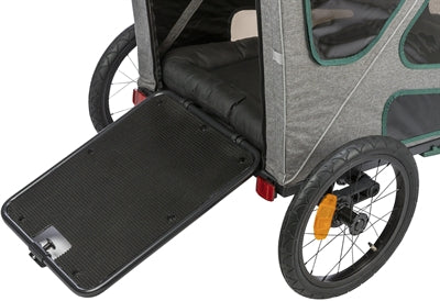Trixie Fietskar Grijs / Salie 80X98-147X103 Cm