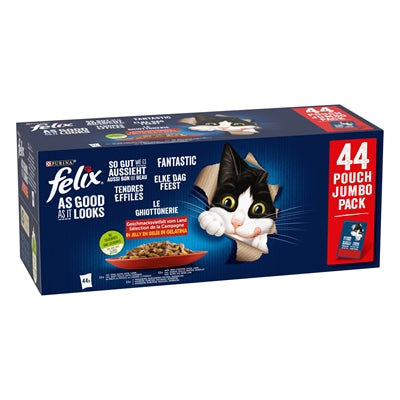 Felix Elke Dag Feest Countryside Selectie Rund / Kip / Eend / Lam 44X85 Gr