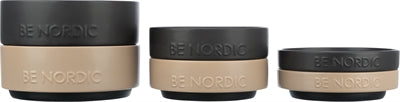 Trixie Be Nordic Voerbak Hond Keramiek / Rubber Zwart 18 Cm