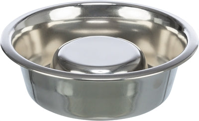 Trixie Voerbak Hond Slow Feeding Rvs 24 Cm