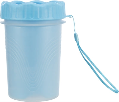 Trixie Pootreiniger Voor De Hond Silicone / Pp Blauw Medium / Large 15 Cm