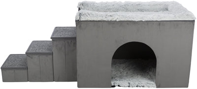 Trixie Hondenmand Huis Harvey Met Trap Grijs / Wit 154X60X60 Cm
