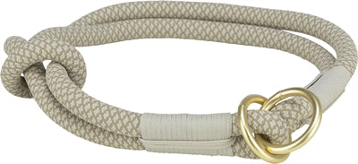 Trixie Halsband Hond Soft Half-Slip Grijs / Lichtgrijs 35X0,6 Cm