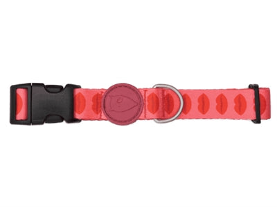 Morso Halsband Gerecycled Lipstick Roze 43-70X2,5 Cm