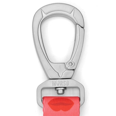 Morso Hondenriem Gerecycled Lipstick Roze 120X1,5 Cm 6-20 Kg