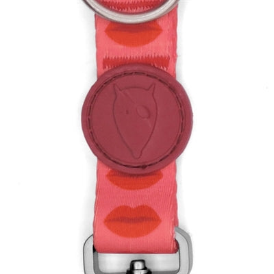 Morso Hondenriem Verstelbaar Gerecycled Lipstick Roze 75-230X1,5 Cm 4-20 Kg