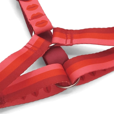 Morso Hondentuig H-Tuig Gerecycled Lipstick Roze 70-100X2,5 Cm