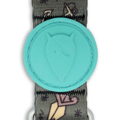 Morso Halsband Hond Gerecycled Ink Tank Groen 37-58X2,5 Cm