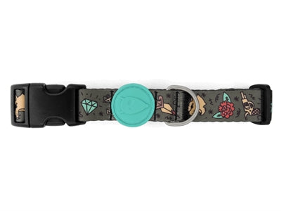 Morso Halsband Hond Gerecycled Ink Tank Groen 43-70X2,5 Cm