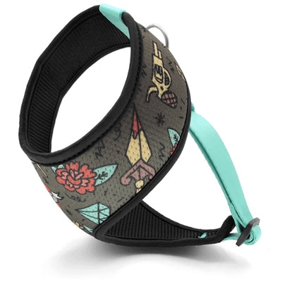 Morso Hondentuig Body Mesh Gerecycled Ink Tank Groen 56-62 Cm