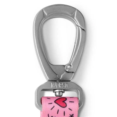 Morso Hondenriem Gerecycled Sweet Tweet Roze 120X1,5 Cm 6-20 Kg