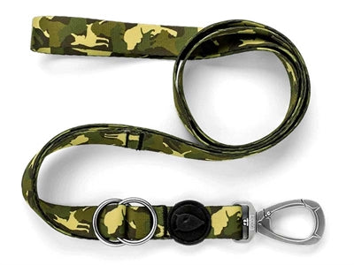 Morso Hondenriem Verstelbaar Gerecycled Full Metal Dog Bruin 75-230X1,5 Cm 4-20 Kg