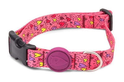 Morso Halsband Hond Gerecycled Pink Think Roze 43-70X2,5 Cm