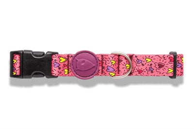 Morso Halsband Hond Gerecycled Pink Think Roze 43-70X2,5 Cm