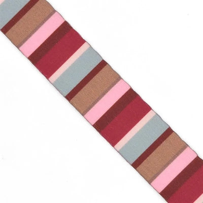 Morso Halsband Hond Gerecycled Skyline Rood / Roze 37-58X2,5 Cm