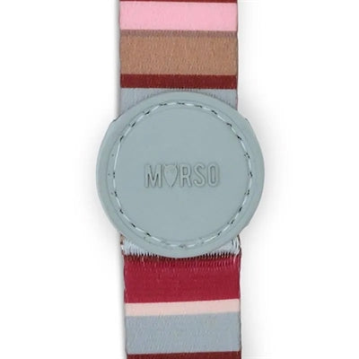Morso Hondenriem Gerecycled Skyline Rood / Roze 120X1,5 Cm 6-20 Kg