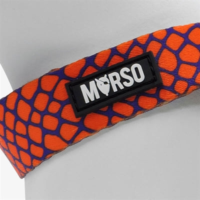 Morso Mini Hondentuig Verstelbaar Gerecycled Urban Lizard Rood 29-38X2,5 Cm