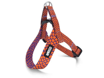 Morso Mini Hondentuig Verstelbaar Gerecycled Urban Lizard Rood 32-41X2,5 Cm